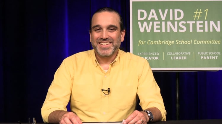 David Weinstein, Candidate for Cambridge School Committee on Vimeo